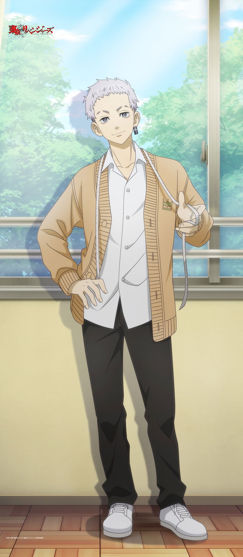 Tokyo Revengers Original Illustration Big Wall Scroll: School Uniform Ver. Mitsuya image 1