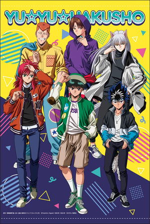 YuYu Hakusho Original Illustration B2 Wall Scroll: Street Fashion Ver._