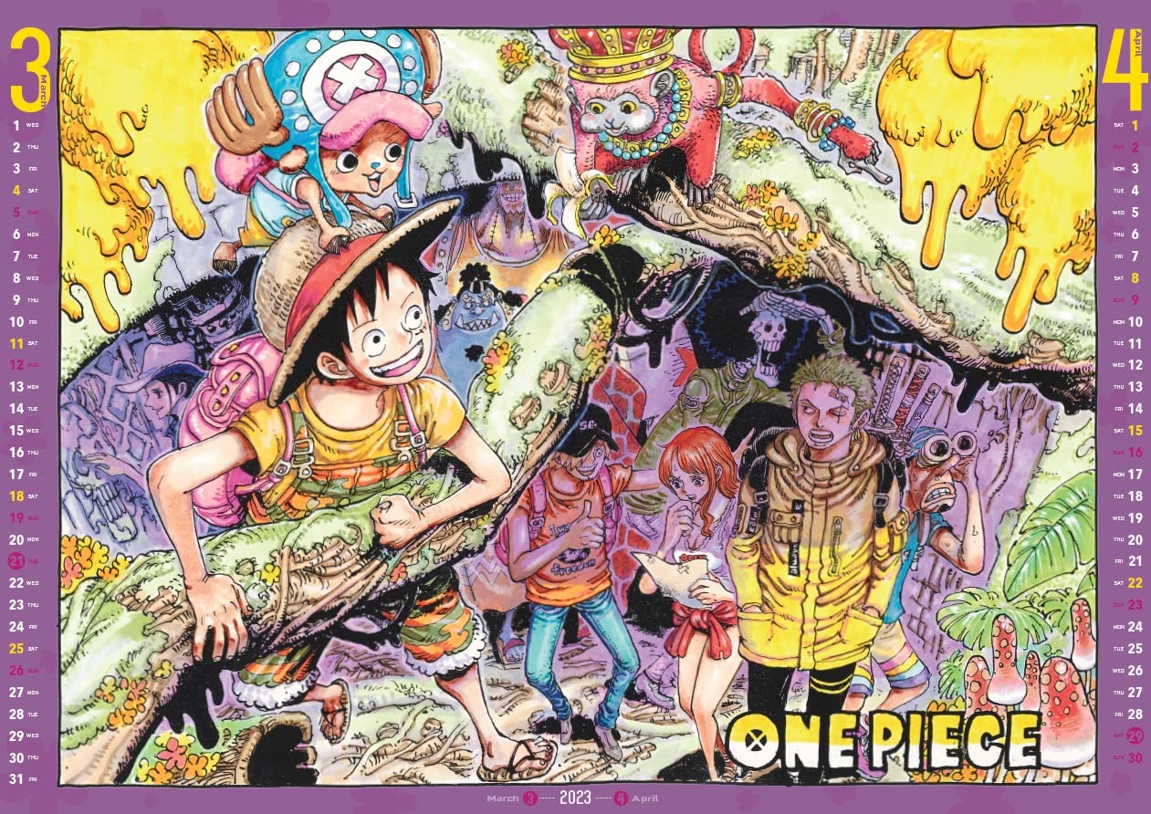 One Piece Comic Calendar 2023 one-piece-comic-calendar-2023