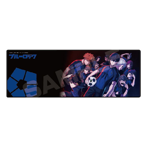 Blue Lock Desk Mat image 1