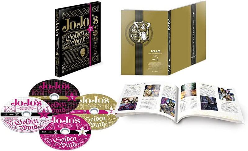 JoJo's Bizarre Adventure: Golden Wind Blu-ray Box 2 [Limited Edition] image 1