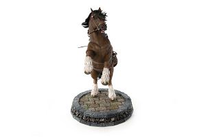 The Legend of Zelda Breath of the Wild Resin Painted Statue: Link on Horseback [Standard Edition]