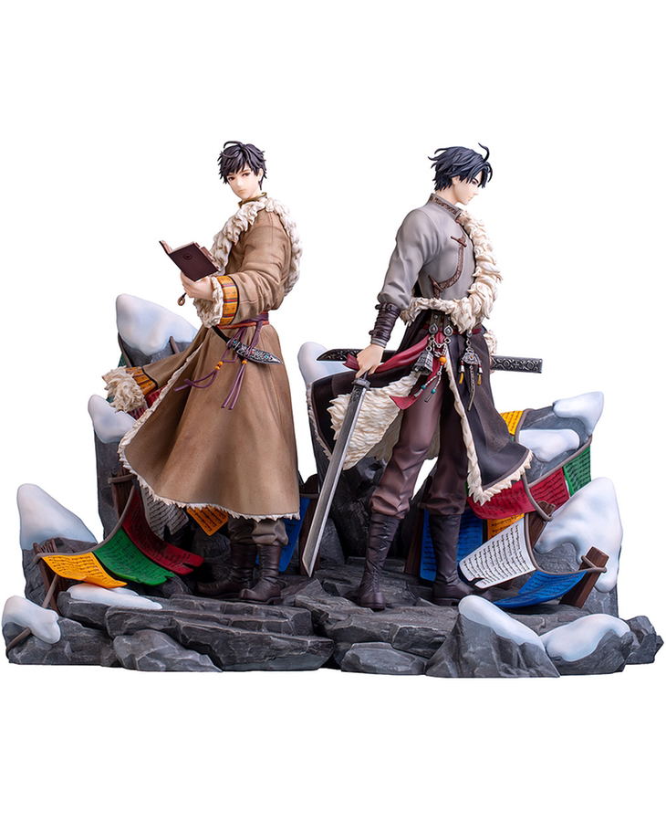 Time Raiders 1/7 Scale Pre-Painted Figure: Wu Xie & Zhang Qiling Floating Life in Tibet Ver. Special Set image 1