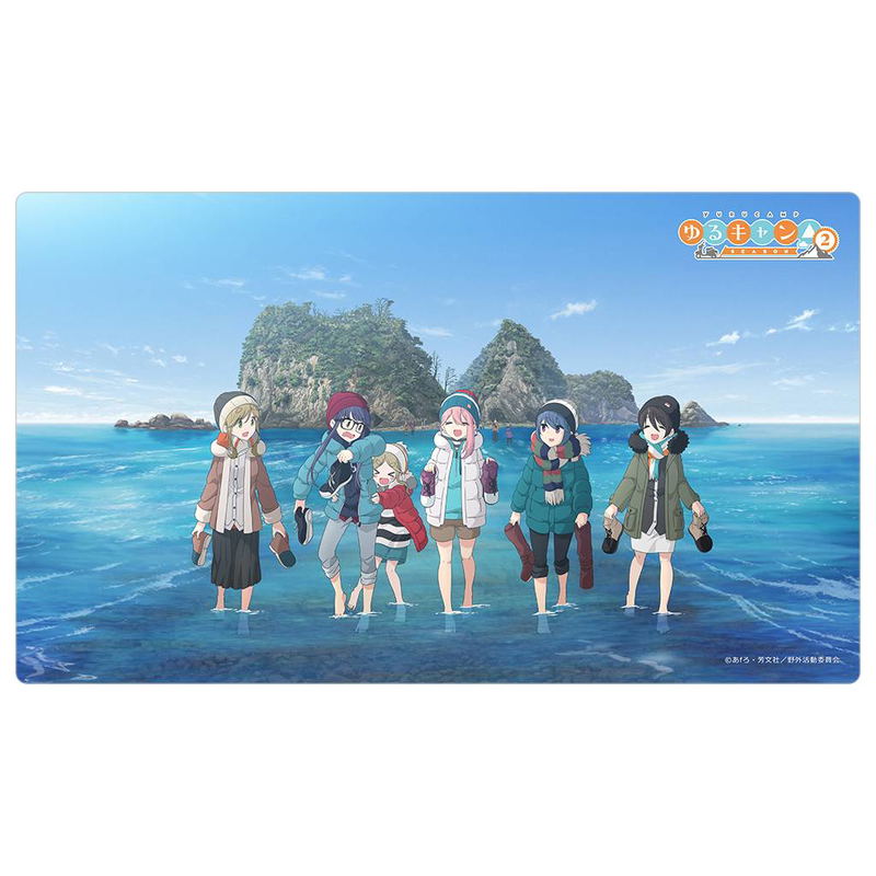 Yuru Camp Season 2 Rubber Mat: Main Visual A image 1