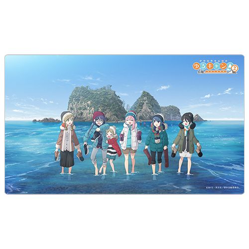 Yuru Camp Season 2 Rubber Mat: Main Visual A image 2