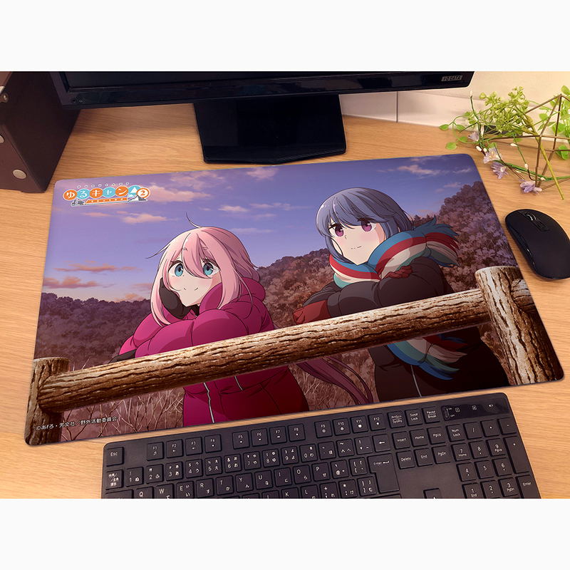 Yuru Camp Season 2 Rubber Mat: Main Visual B image 3