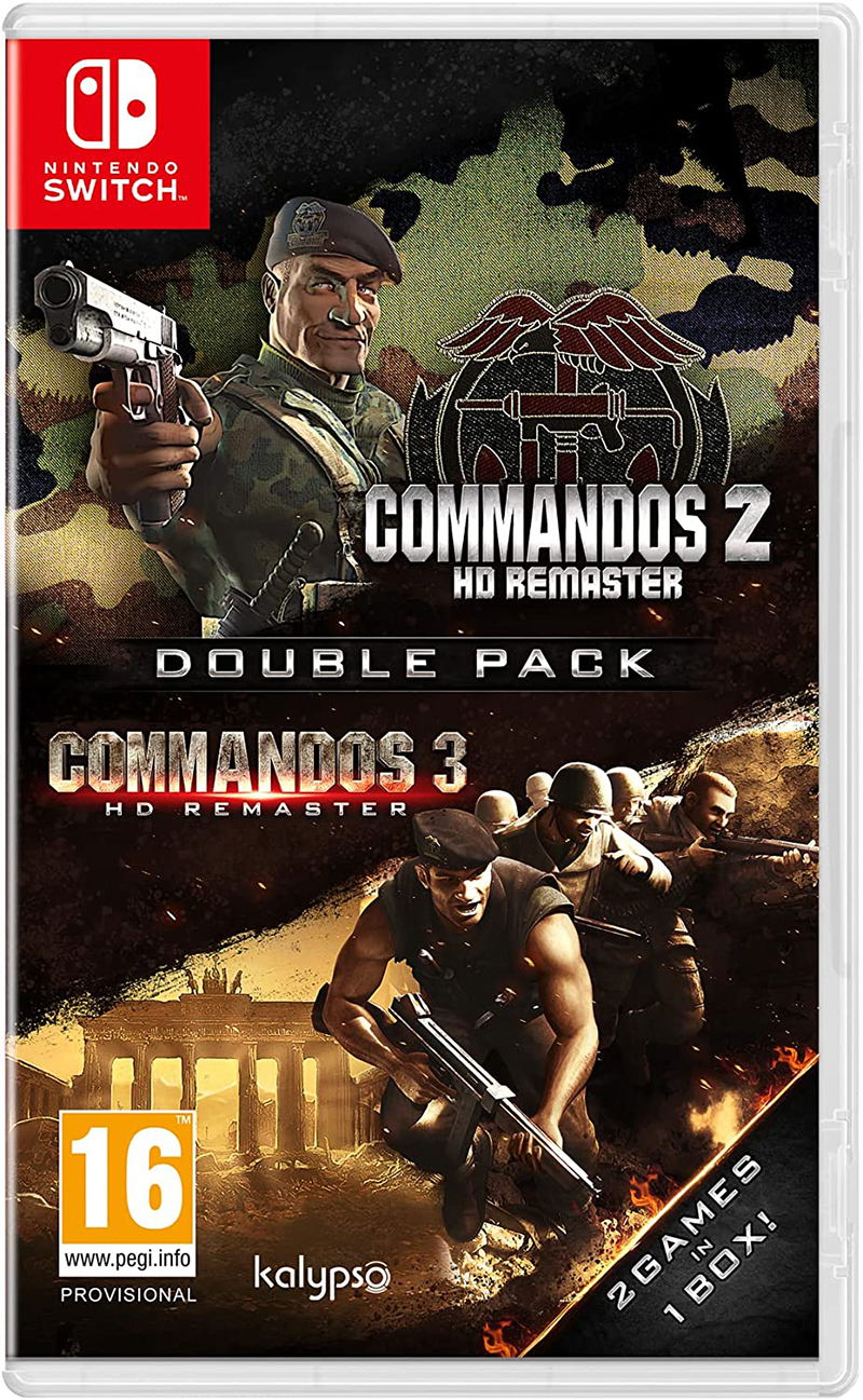 Commandos 2 & 3 HD Remaster Double Pack for Nintendo Switch