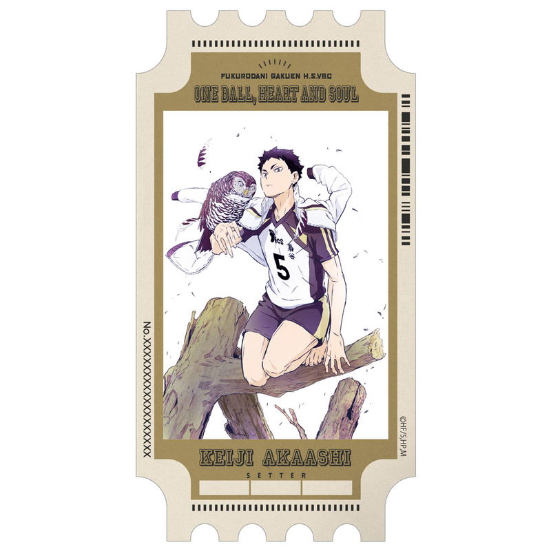 Haikyu!! New Illustration Keiji Akaashi Sticker image 1