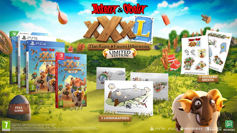 Asterix & Obelix XXXL: The Ram From Hibernia [Limited Edition] image 1