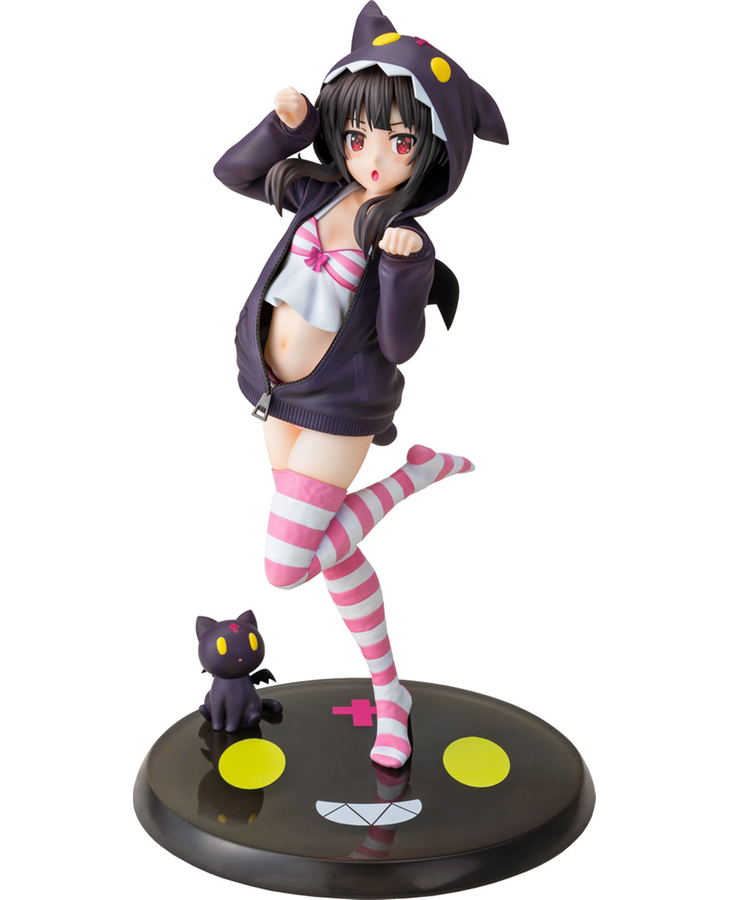 CA Works KonoSuba God's Blessing on This Wonderful World! 1/7 Scale Pre-Painted Figure: Megumin Hoodie Look Chomusuke Ver. image 1