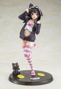 CA Works KonoSuba God's Blessing on This Wonderful World! 1/7 Scale Pre-Painted Figure: Megumin Hoodie Look Chomusuke Ver. thumbnail 4