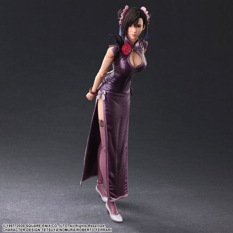 Final Fantasy VII Remake Play Arts Kai: Tifa Lockhart Fighter Dress Ver. image 4