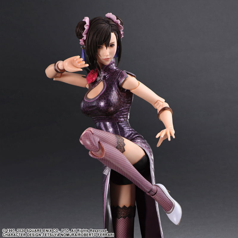 Final Fantasy VII Remake Play Arts Kai: Tifa Lockhart Fighter Dress Ver. image 5