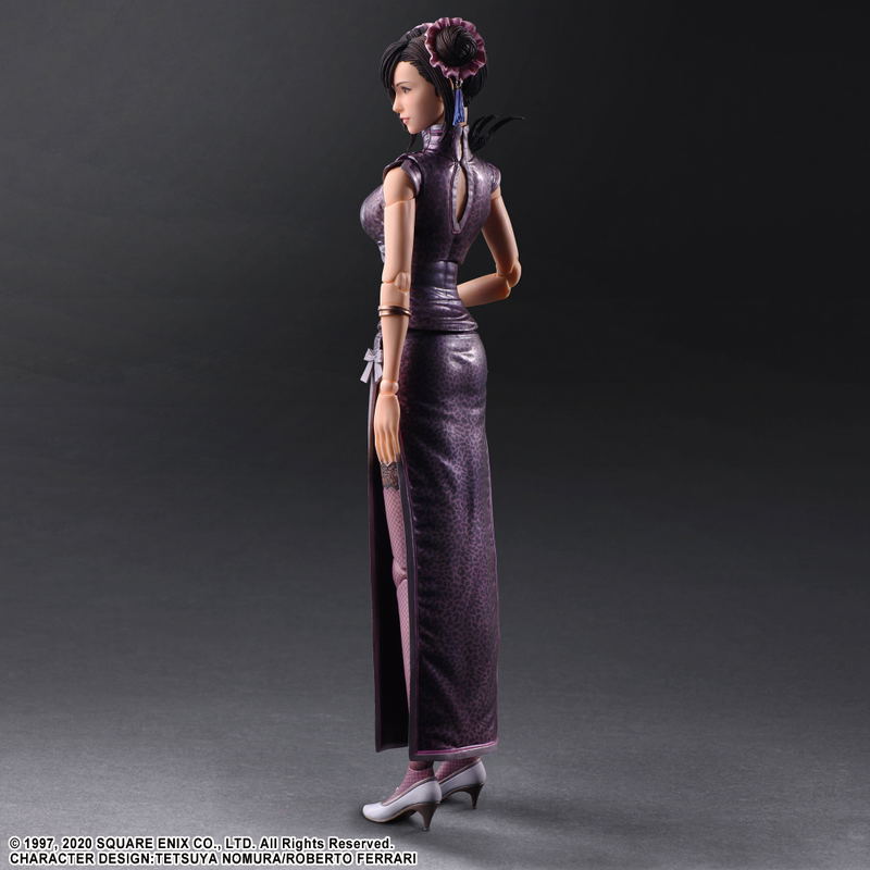 Final Fantasy VII Remake Play Arts Kai: Tifa Lockhart Fighter Dress Ver. image 6