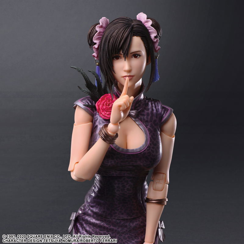 Final Fantasy VII Remake Play Arts Kai: Tifa Lockhart Fighter Dress Ver. image 7