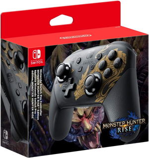 Nintendo Switch Pro Controller [Monster Hunter Rise]_