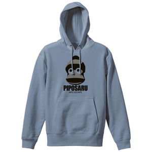 Ape Escape: Pipo Monkey Face Pullover Hoodie (Acid Blue | Size XL)_