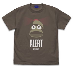 Ape Escape: Pipo Monkey On Alert T-Shirt (Charcoal | Size XL)_