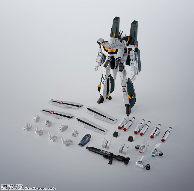 HI-METAL R Macross: VF-1S Super Valkyrie (Ichijyo Hikaru's Fighter) image 11