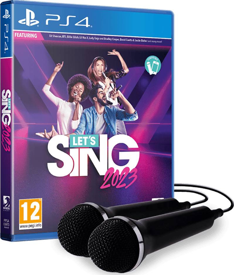 Let's Sing 2023 + Double Mic for PlayStation