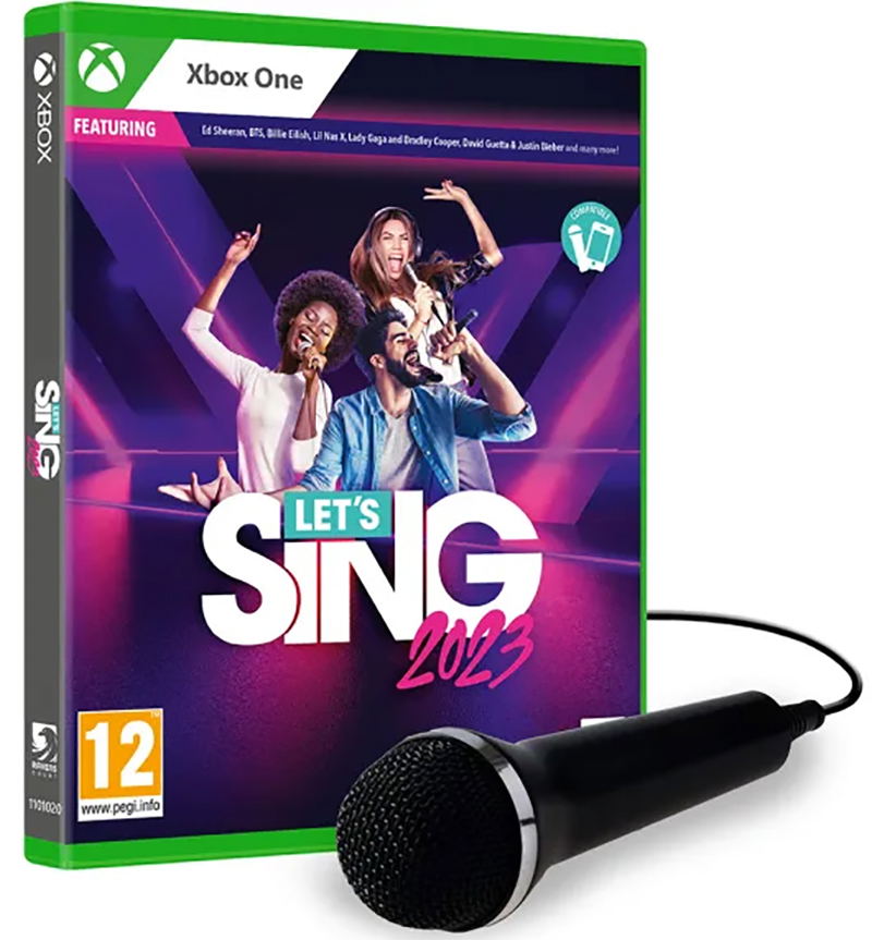 Let's Sing 2023 + Mic — Import Game Deal