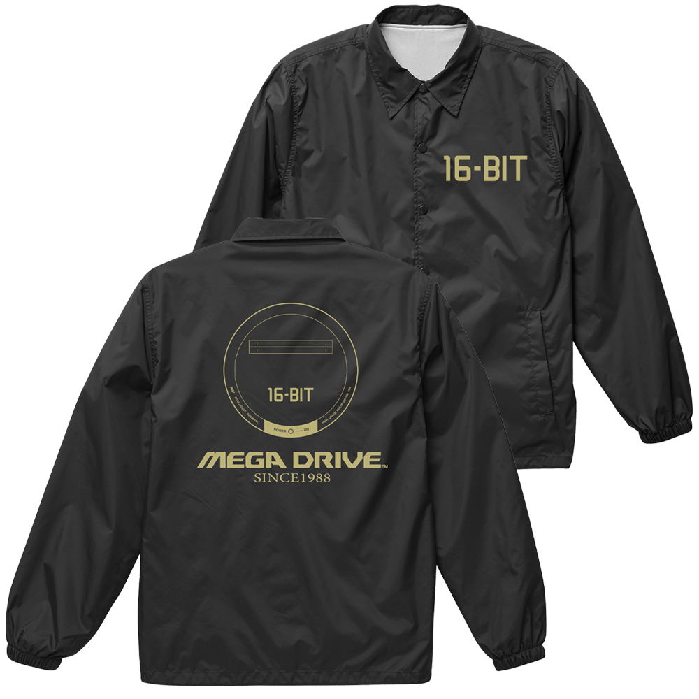 Mega Drive Coach Jacket Black Size L