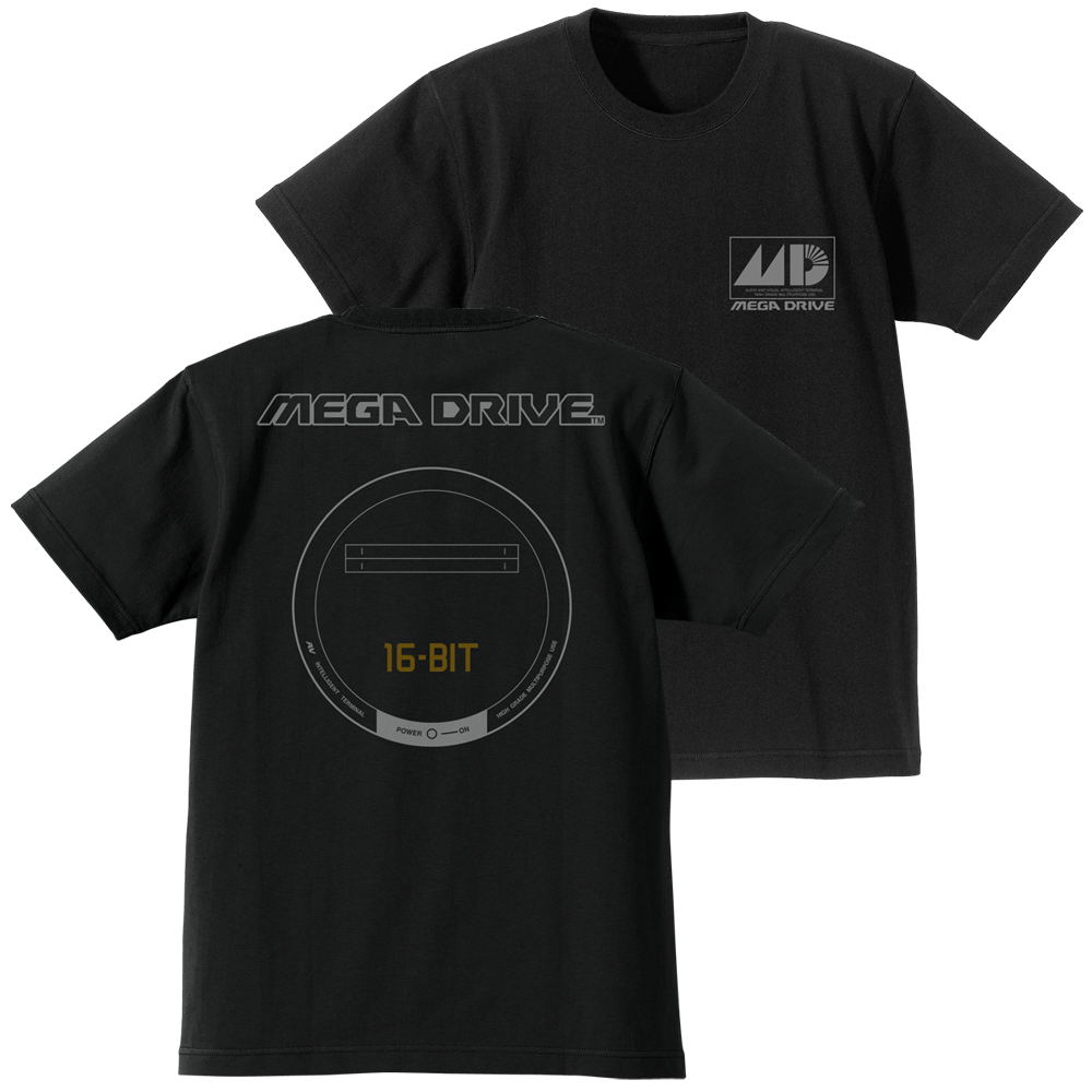 Mega Drive Heavy Weight T-Shirt (Black | Size XL) - Bitcoin