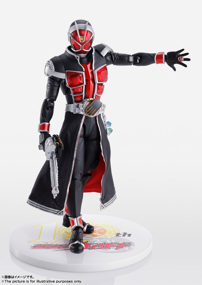 S.H.Figuarts Shinkocchou Seihou Kamen Rider Wizard: Kamen Rider Wizard Flame Style 10th Anniversary Ver. image 2