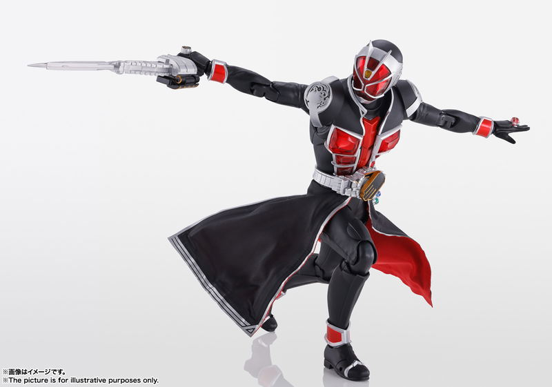 S.H.Figuarts Shinkocchou Seihou Kamen Rider Wizard: Kamen Rider Wizard Flame Style 10th Anniversary Ver. image 4