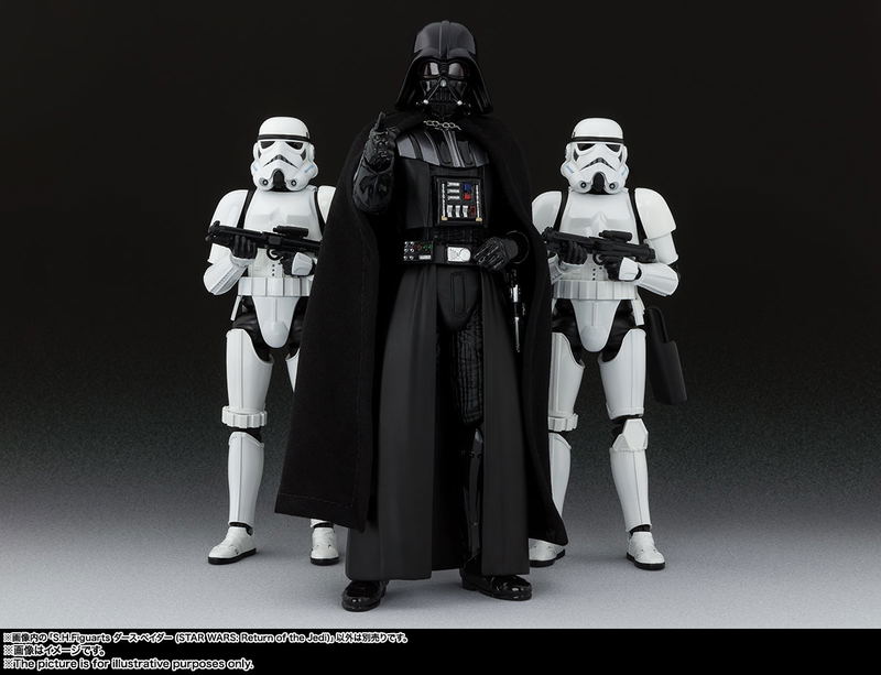 S.H.Figuarts Star Wars Episode VI Return of the Jedi: Darth Vader (STAR WARS: Return of the Jedi) (Re-run) image 12