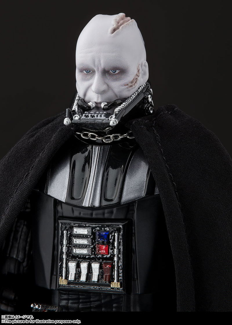 S.H.Figuarts Star Wars Episode VI Return of the Jedi: Darth Vader (STAR WARS: Return of the Jedi) (Re-run) image 8