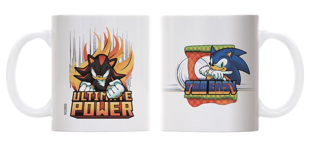 newseny Tasse Sonic et ses amis Ceramica 320ml - Sonic Sega (Sonic)