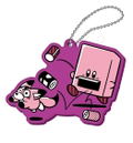 Kirby's Dream Land: Kirby's Comic Panic Rubber Keychain Mouthful Mode (Set of 5 pieces) thumbnail 2