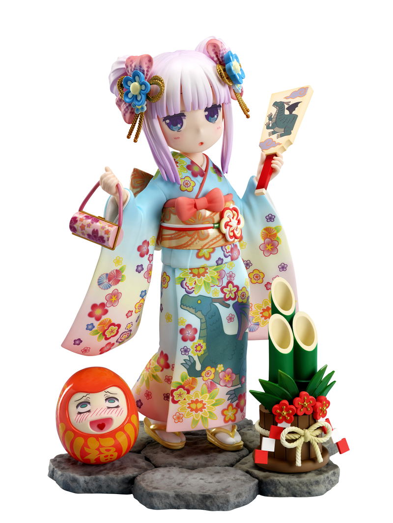 Miss Kobayashi's Dragon Maid 1/7 Scale Pre-Painted Figure: Kanna -Finest Kimono- (Re-run) image 1