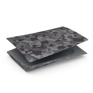 PS5 Console Covers (Gray Camouflage)_