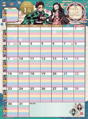 Calendario 2021 kimetsu no yaiba