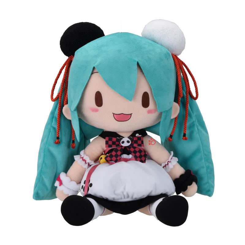 Hatsune Miku Series Fuwafuwa Plush LL: Hatsune Miku Panda Manju image 1