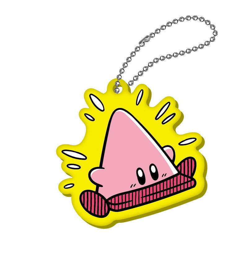Kirby's Dream Land: Kirby's Comic Panic Rubber Keychain Mouthful Mode (Set of 5 pieces) image 4