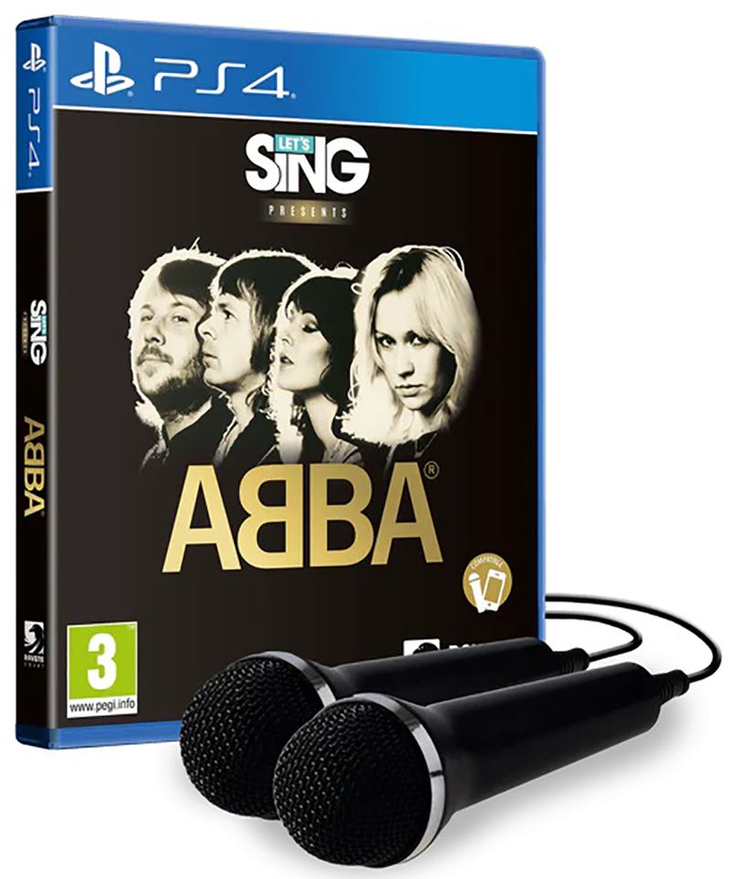 Let's Sing ABBA + 1 Microphone - Sony PlayStation 4 - Musikk