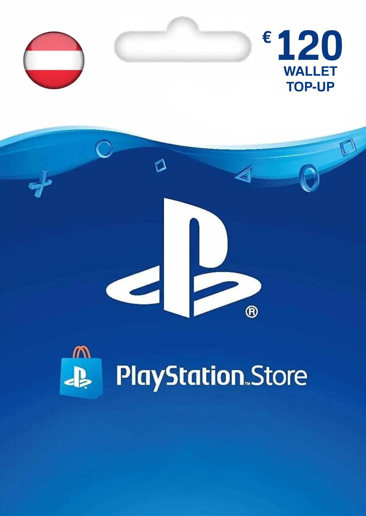 PSN Card 120 EUR | Playstation Network Austria digital — Import Game Deal