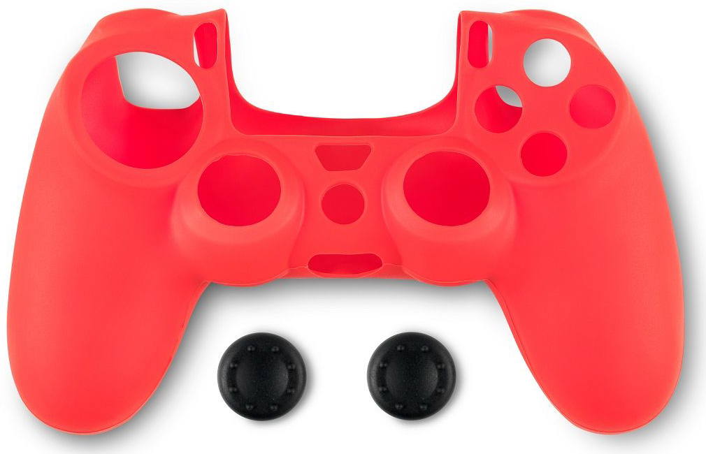 Silicon Skin Covers for PlayStation 5 (Red) for PlayStation 4