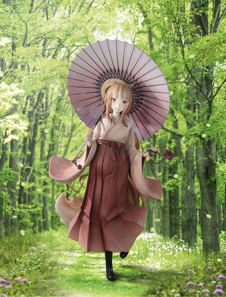 Spice and Wolf 1/6 Scale Pre-Painted Figure: Holo Hakama Ver. image 10