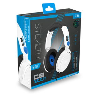 Stealth C6-300V Stereo Gaming Headset (Blue / White)_