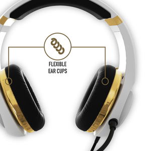 Stealth XP-Glass Stereo Gaming Headset (Gold / White)_