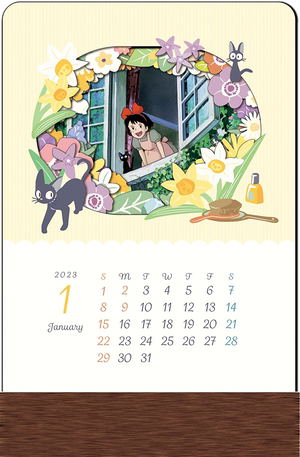 Studio Ghibli Series - Kiki's Delivery Service Kasanaru Calendar 2023_