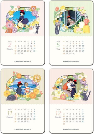 Studio Ghibli Series - Kiki's Delivery Service Kasanaru Calendar 2023_