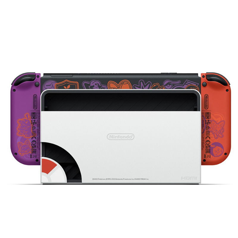 Nintendo Switch OLED Model [Pokemon Scarlet & Violet Limited Edition] image 4
