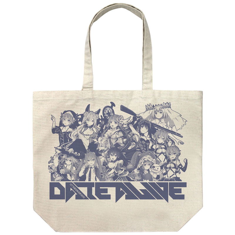 Date A Live IV - Heroine Group Large Tote Bag Natural image 1