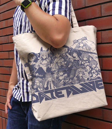 Date A Live IV - Heroine Group Large Tote Bag Natural image 2