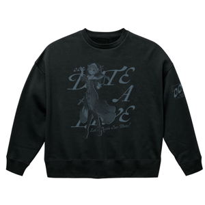 Date A Live IV - Nia Honjou Big Silhouette Sweatshirt (Black | Size M)_